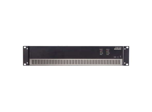 Audac CAP224 Amplificador Profissional 2x240W RMS Linha 100V Audac CAP224 Amplificador Profissional 2x240W RMS Linha 100V